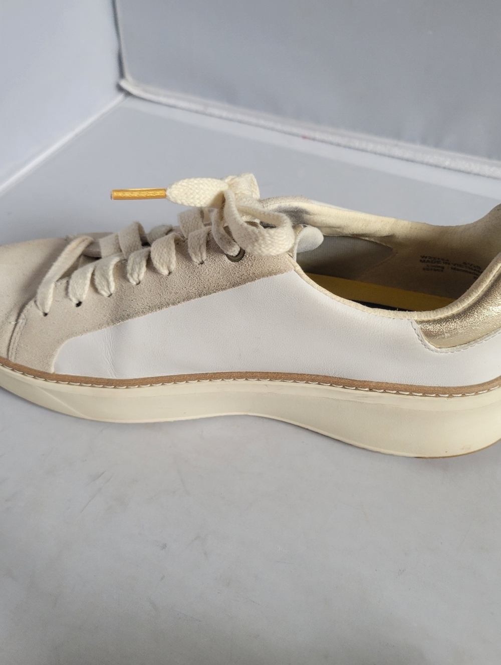 Cole Haan Women's Grandpro Topspin Sneaker White size 8.5 B⁷ - Picture 4 of 6